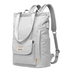 Sac à dos ordinateur femme Allure gris, vue studio principale