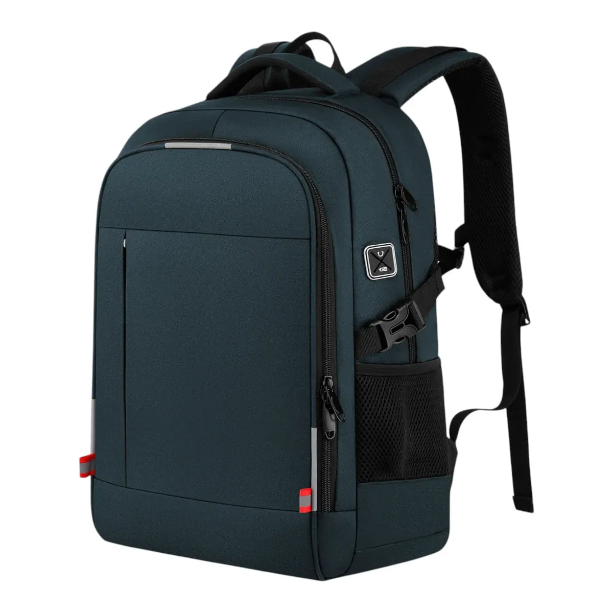 Sac à dos ordinateur femme Avena coloris Bleu Pétrole foncé en studio