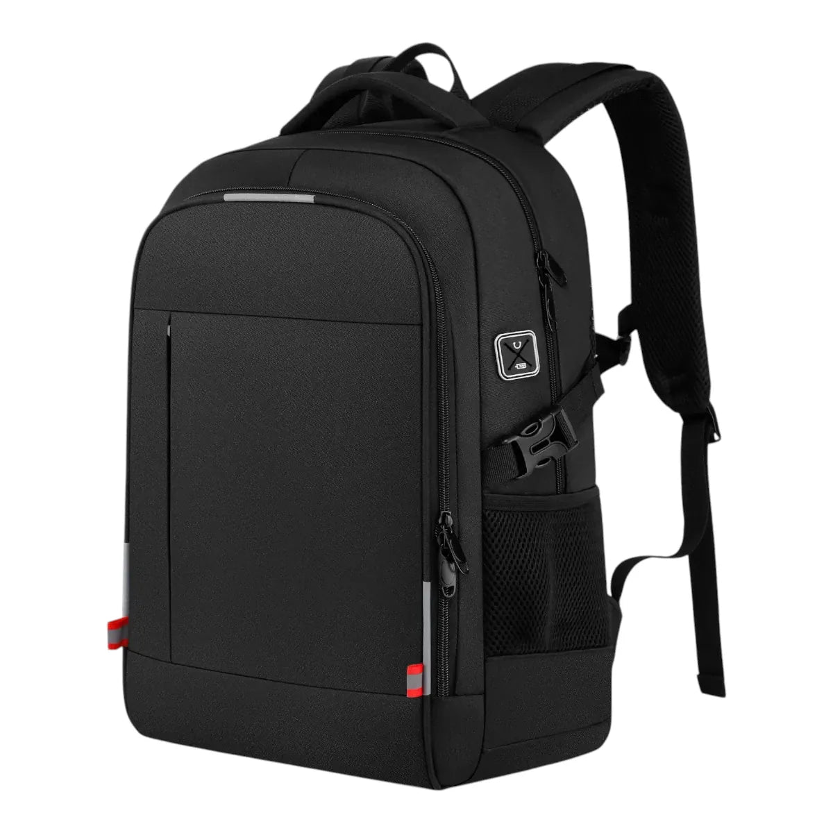 Sac à dos ordinateur femme Avena coloris noir classique en studio