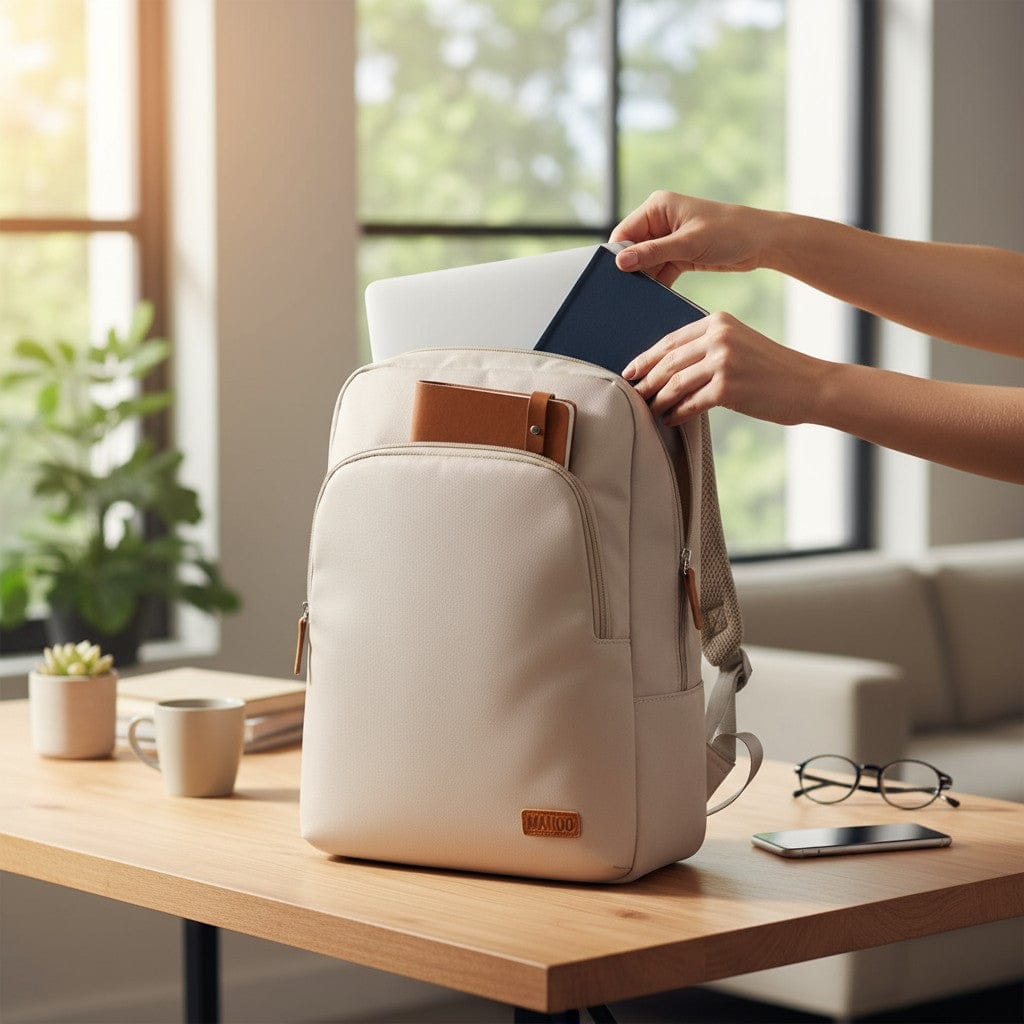 Sac à Dos Ordinateur Femme - Élégante et Protection Polyvalente