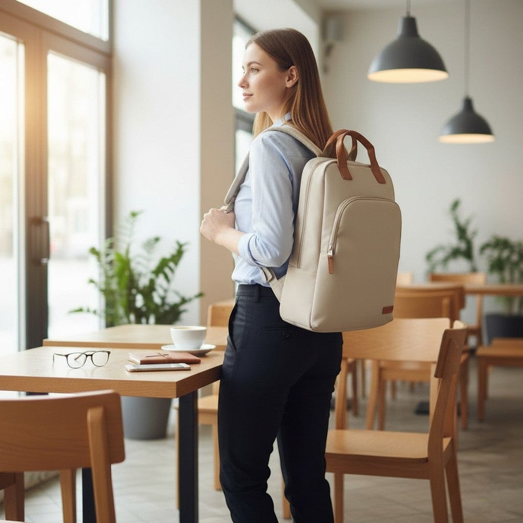 Sac à Dos Ordinateur Femme - Élégante et Protection Polyvalente