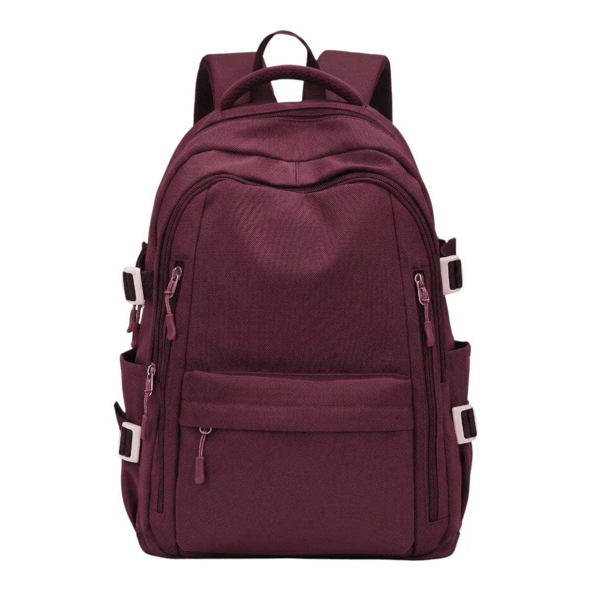 Sac à dos ordinateur femme Irisia en coloris Bordeaux élégant vu de face