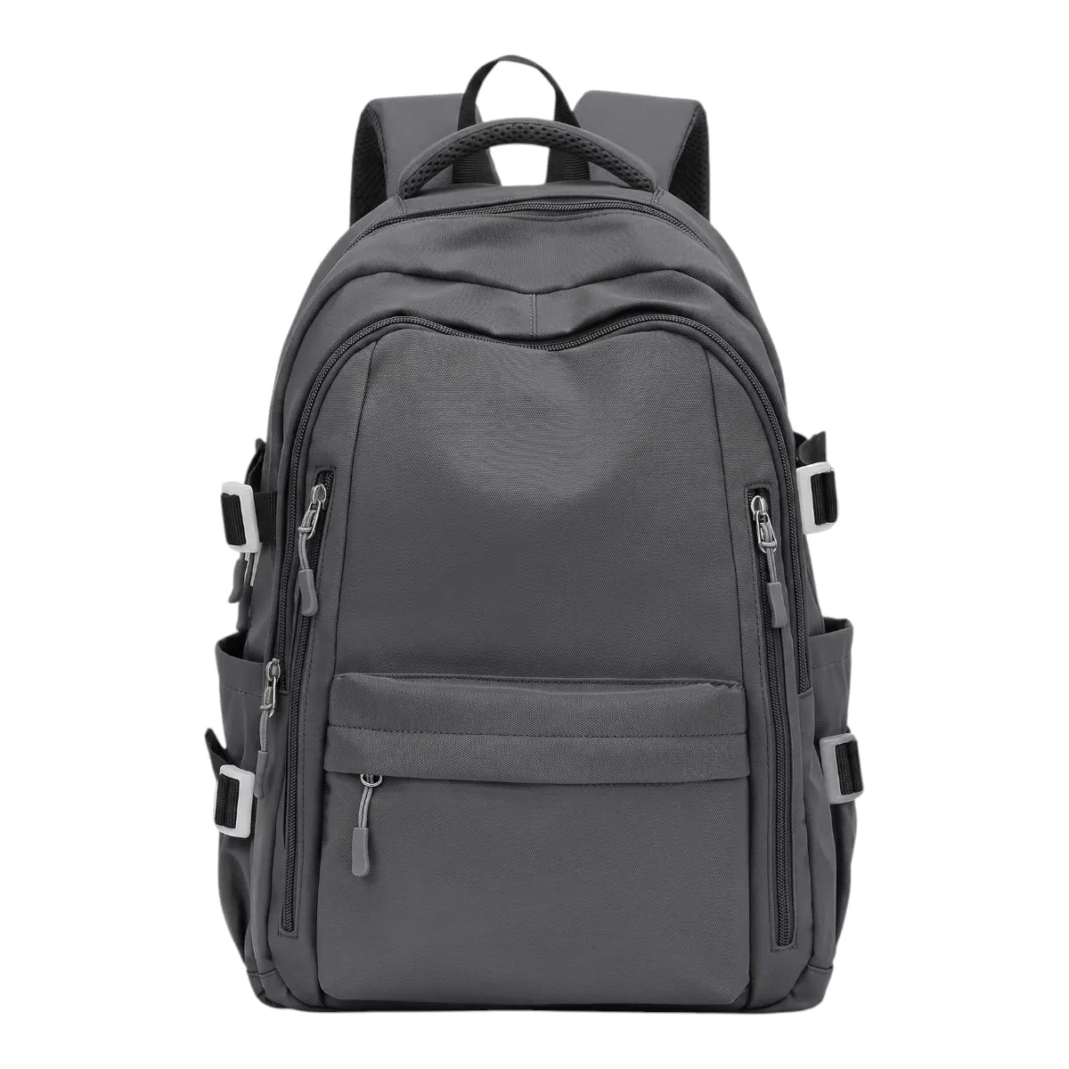 Sac à dos ordinateur femme Irisia en coloris Gris Anthracite vu de face