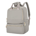 Sac à dos ordinateur femme Lyra gris photo principale sur fond blanc