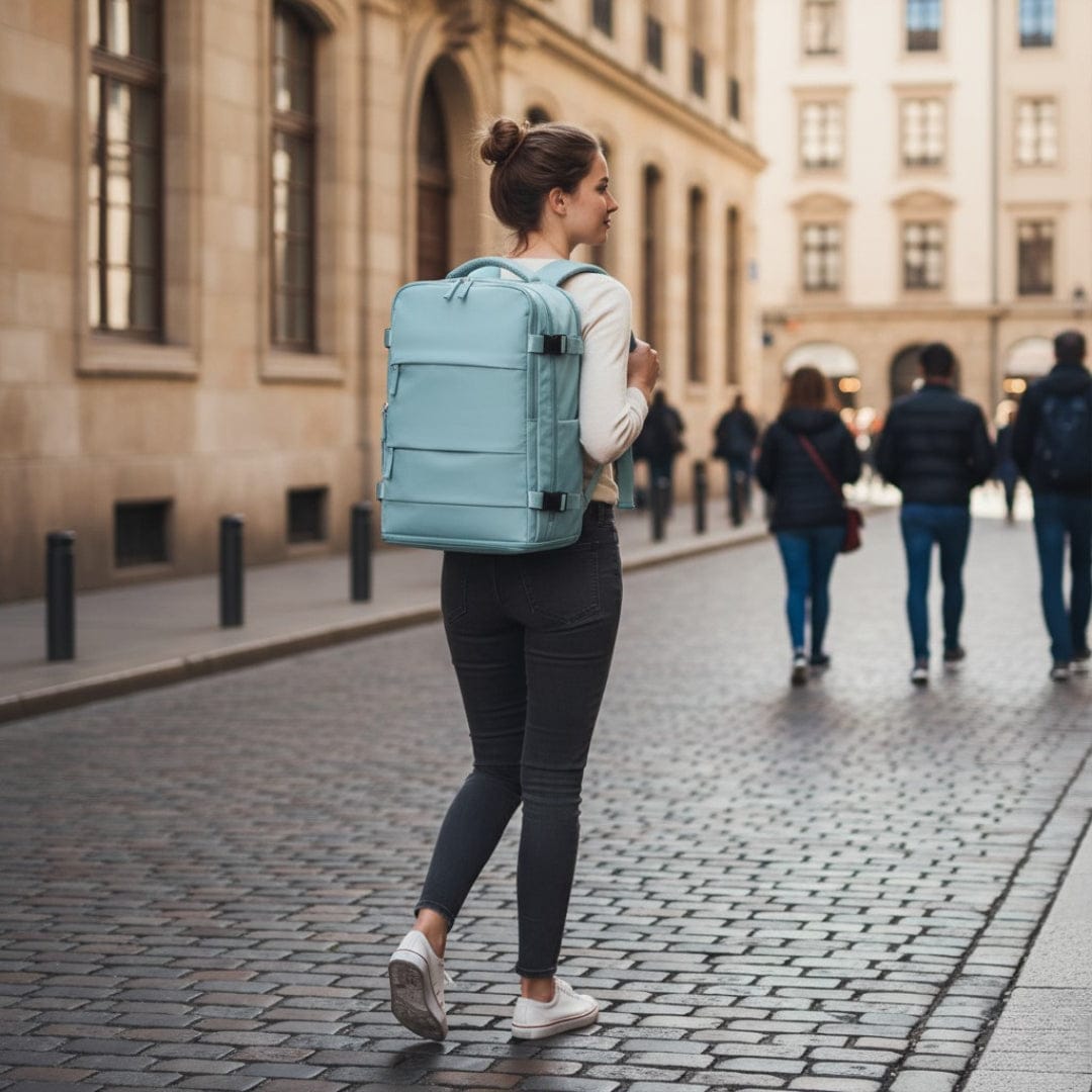 Sac À Dos Ordinateur Femme Multifonction Voyage 40x25x20cm