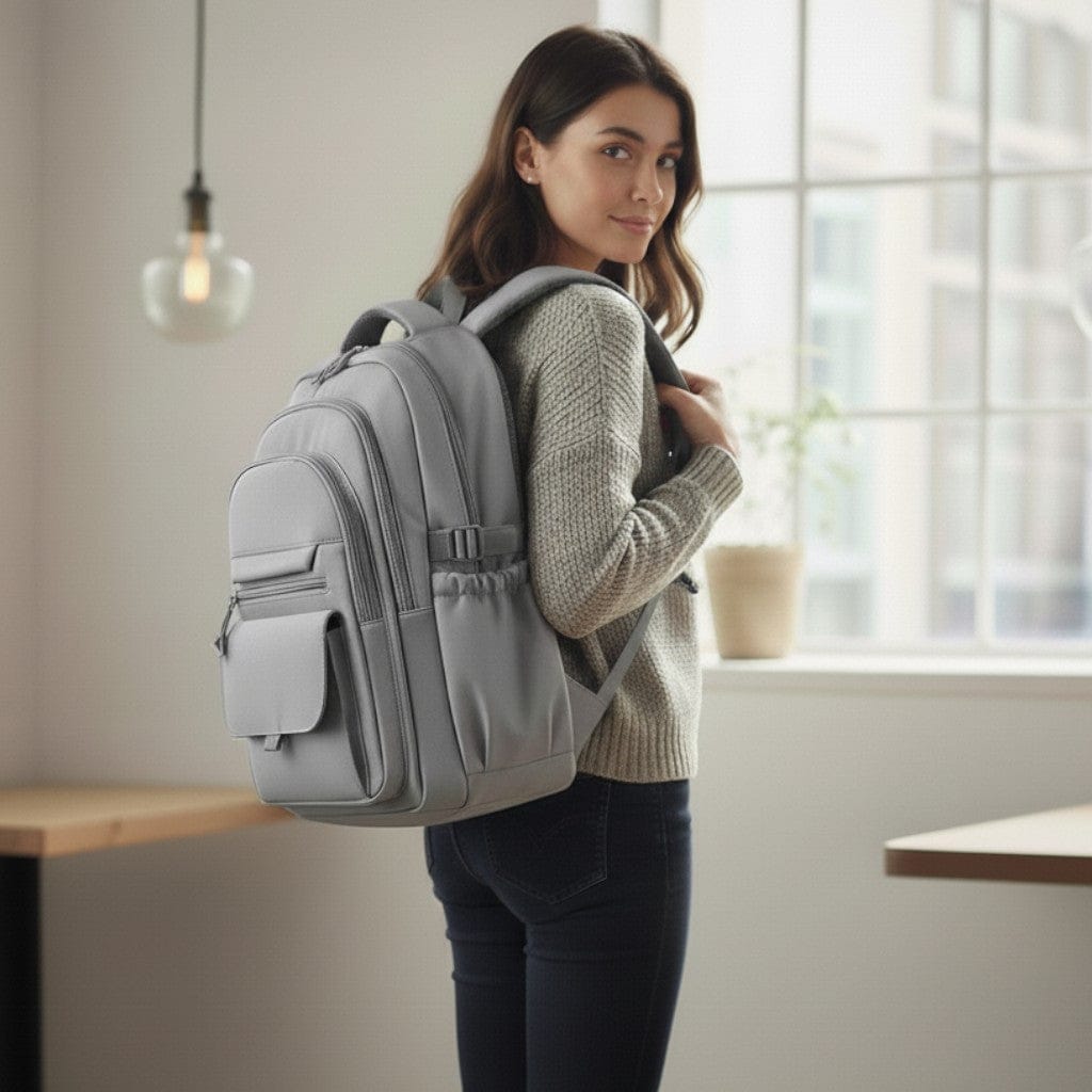 Sac à Dos Ordinateur Femme Oxford Multi Compartiments 13-17 pouces