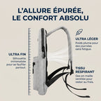 Profil ultra-fin de 4 cm, tissu respirant et légèreté du sac à dos Pluma
