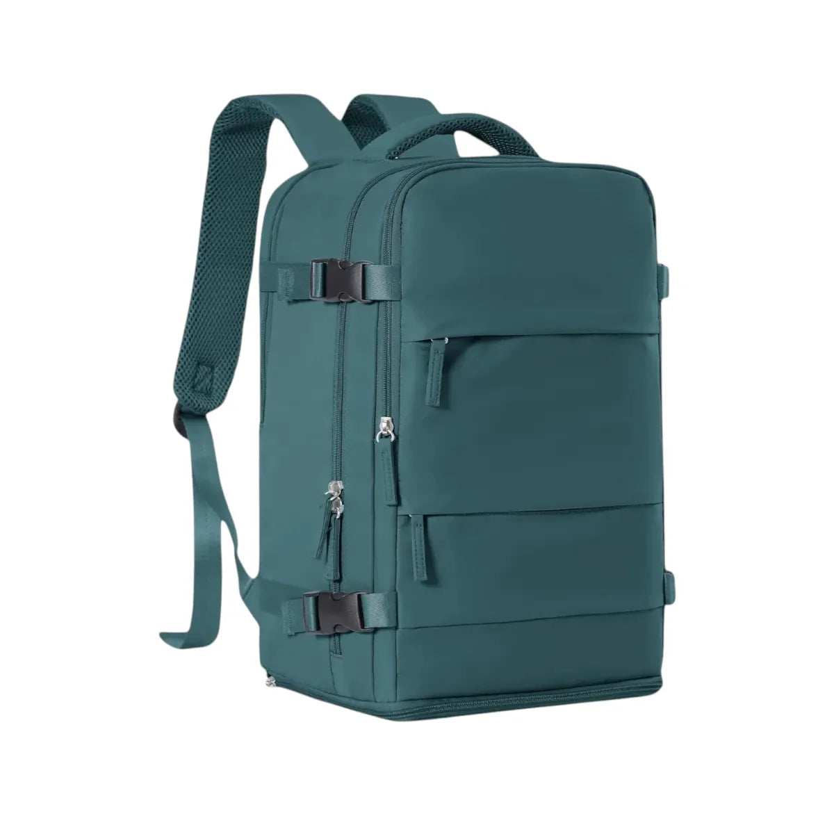 Sac à dos ordinateur femme Sienne par Bureau Cosy, variante bleu peacock profond et élégant idéal pour les déplacements professionnels.