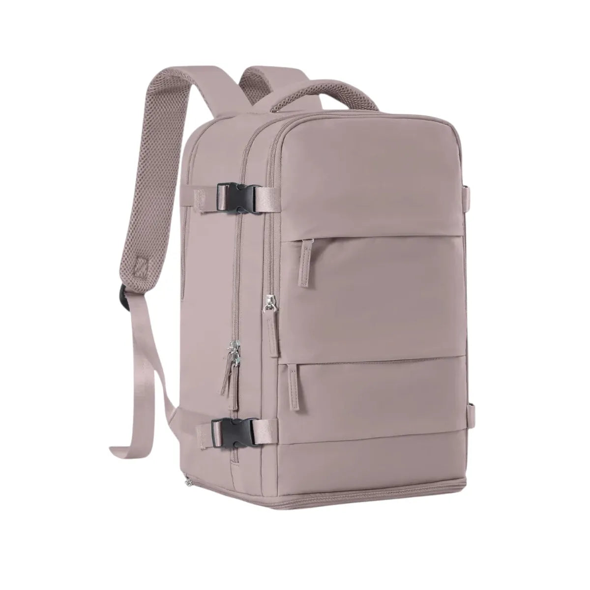Sac à dos ordinateur femme Sienne par Bureau Cosy, coloris mauve poudré vieux rose esthétique et professionnel.