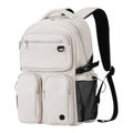 Sac à dos ordinateur femme Urbana blanc de face