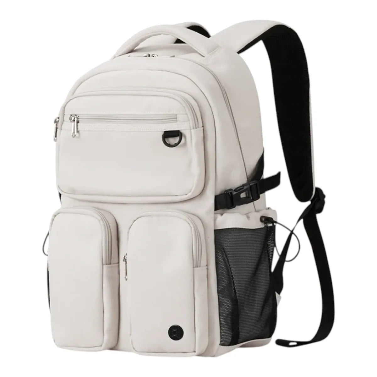 Sac à dos ordinateur femme Urbana blanc de face