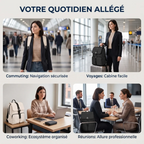 Les différents cas d'utilisation du sac à dos ordinateur femme Zéphira