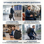Les différents cas d'utilisation au quotidien du sac à dos ordinateur homme AeroVault