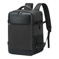 Sac à dos ordinateur homme AeroVault variante couleur beige et marron sur fond blanc