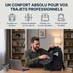 Bénéfices et confort ergonomique du sac à dos ordinateur homme Asymek