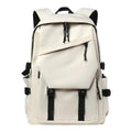Sac à dos ordinateur homme Asymek coloris blanc