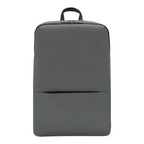 Sac à dos ordinateur homme Classic Business V2 gris, vue de face sur fond blanc.