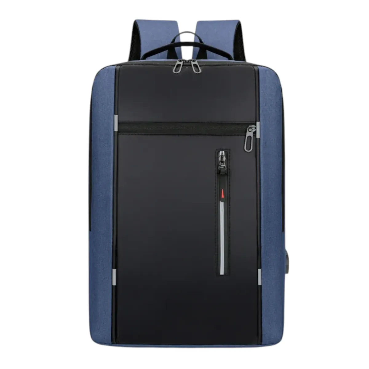 Sac à dos ordinateur homme ErgoStride en coloris Bleu Horizon, vue de face.