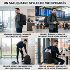 Les 4 cas d'utilisation au quotidien du sac à dos ordinateur homme Flexium