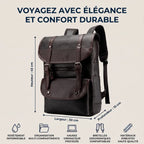 Dimensions et caractéristiques du sac à dos ordinateur homme Kensington Pro