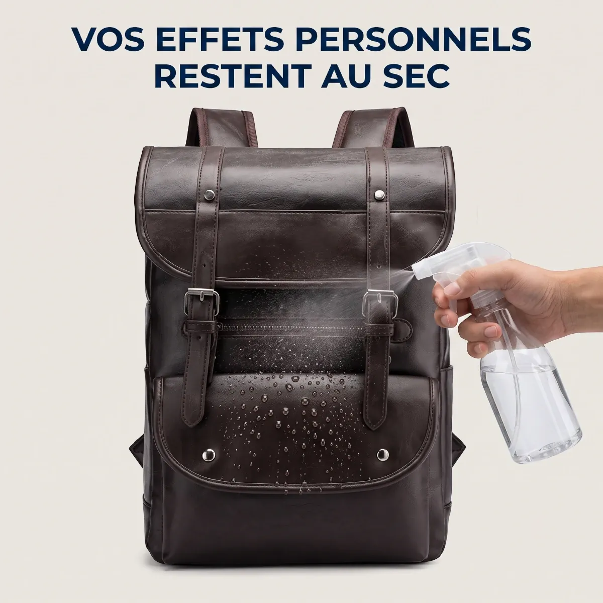 Test d'étanchéité du sac à dos ordinateur homme Kensington Pro