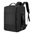 Sac à dos ordinateur homme MetroMorph Noir extensible vue studio