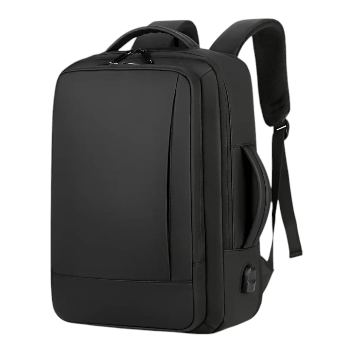 Sac à dos ordinateur homme Omni-Pack de face, vue studio épurée sur fond blanc.