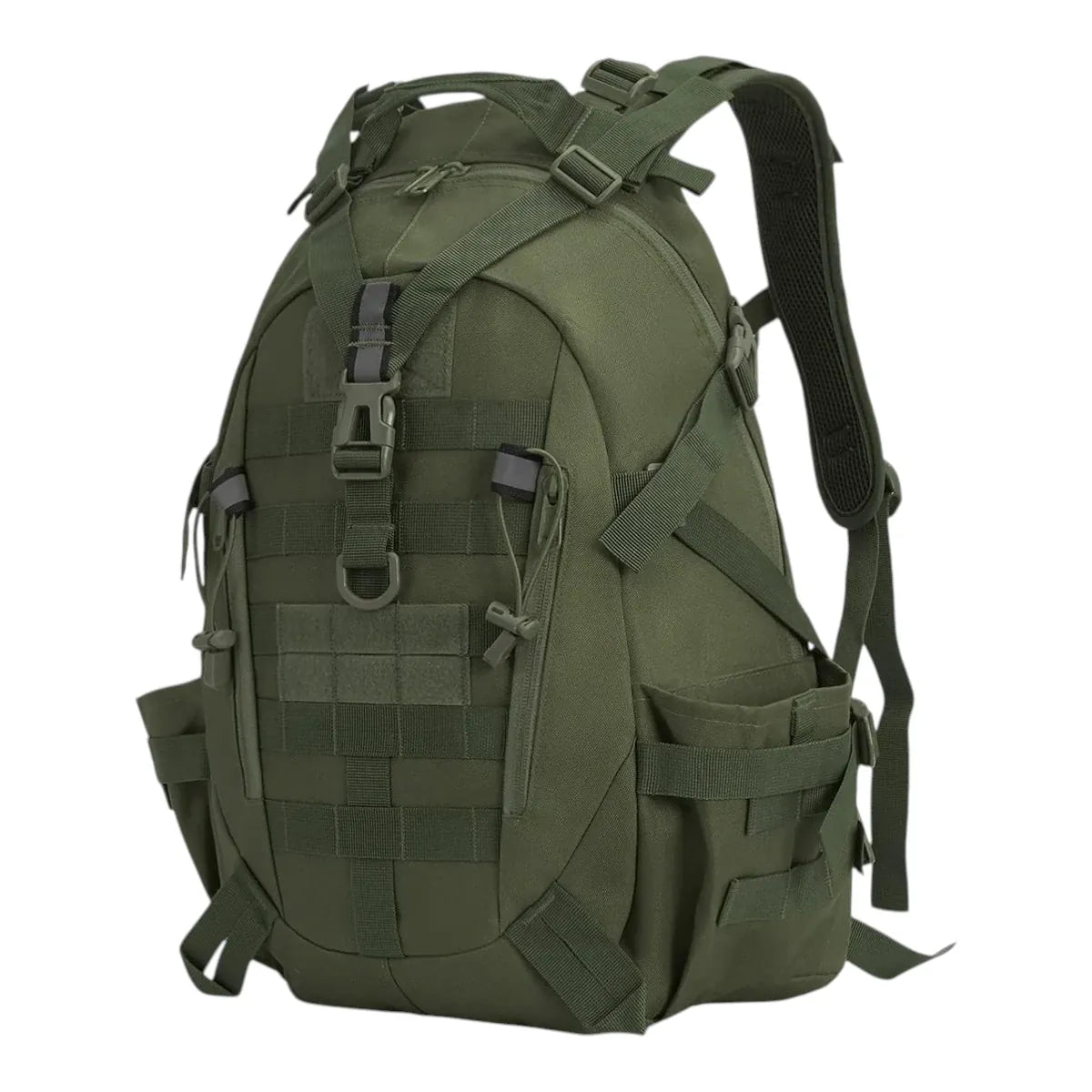 Sac à dos ordinateur homme TactiGrid vert - Vue studio principale