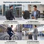 Les 4 profils d'utilisation du sac à dos ordinateur homme UrbanShift