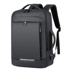 Sac à dos ordinateur homme UrbanShift noir vue studio sur fond blanc