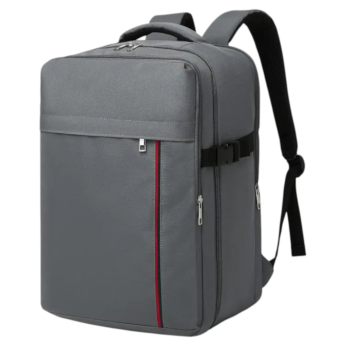 Sac à dos ordinateur homme ValiPack gris sur fond blanc