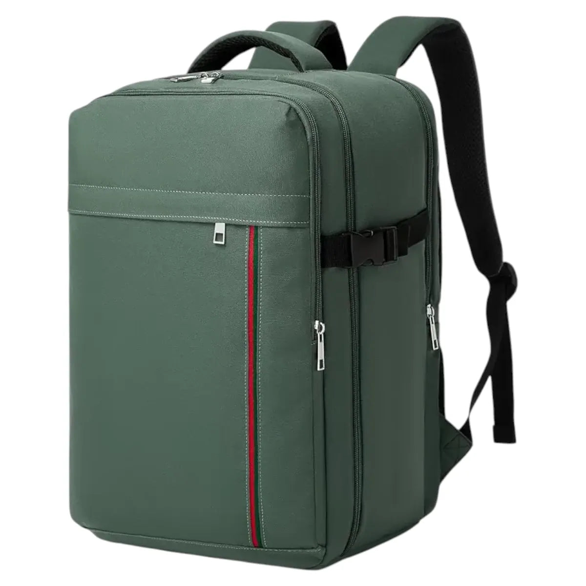 Sac à dos ordinateur homme ValiPack vert sur fond blanc