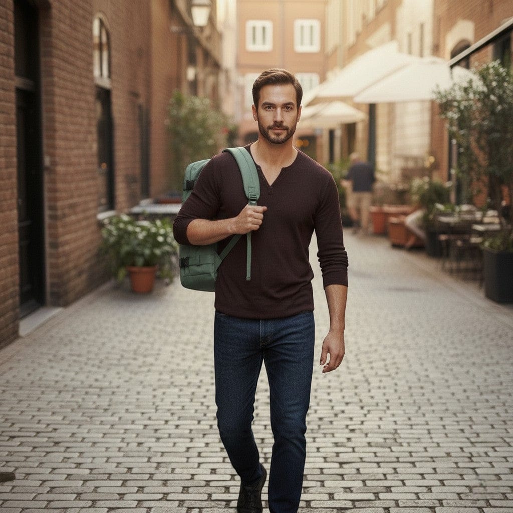 Sac à dos ordinateur voyage 40x28x17cm - Bagage cabine multifonction