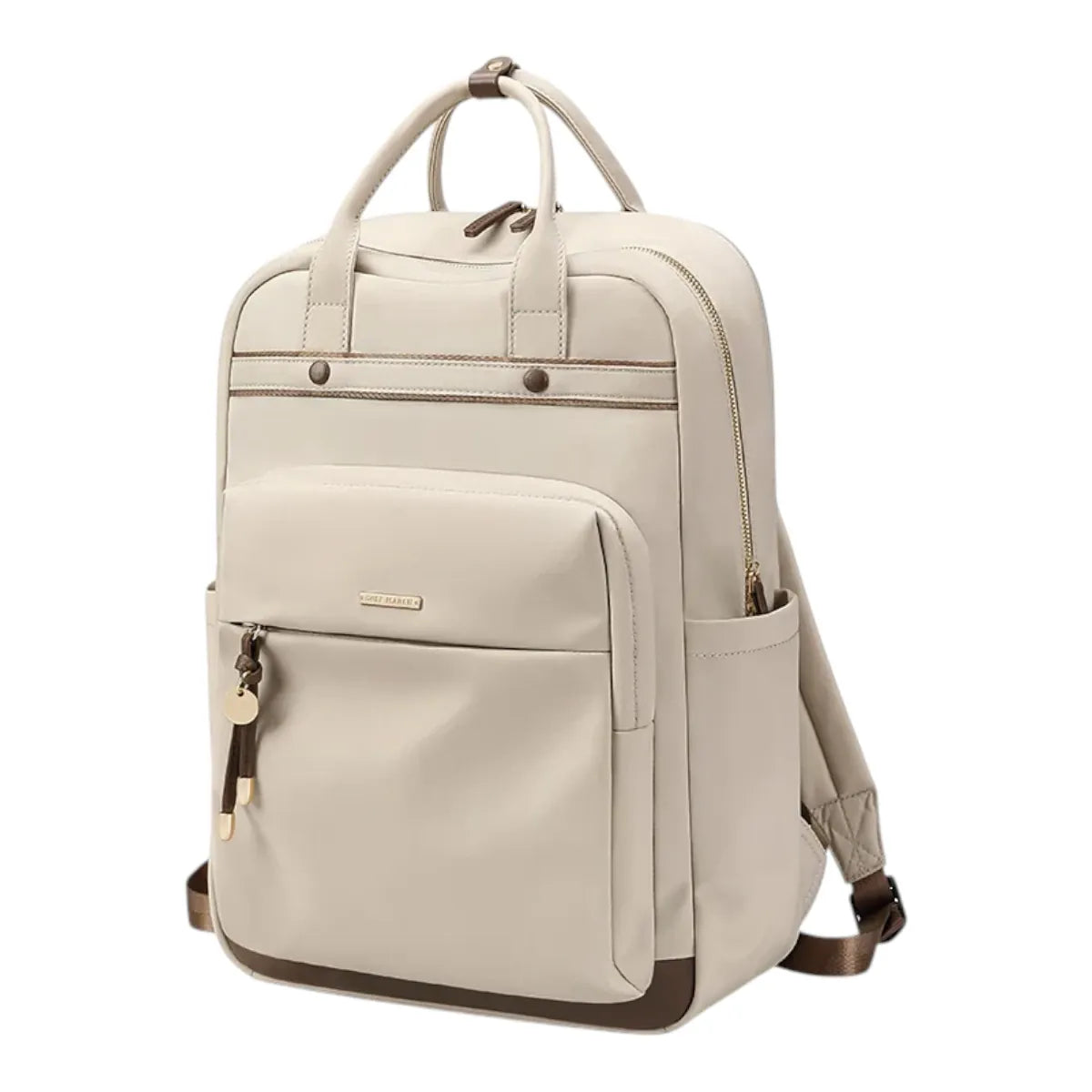 Sac à dos ordinateur femme Duna, vue studio sur fond blanc épuré.
