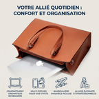 Sac ordi femme Archia avec rangement sécurisé pour PC portable et accessoires