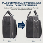 Sac ordi FlexoMax - Système d'extension de capacité à soufflet de 4 cm