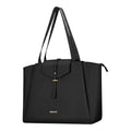 Sac ordinateur femme noir Altessa - Vue de face sur fond blanc