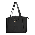 Sac ordinateur femme noir Altessa - Vue de face sur fond blanc