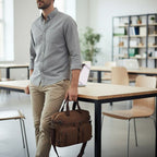 Sac Ordinateur Pour Homme Business - Sacoche Convertible 11-17 Pouces