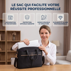 Bénéfices clés de la sacoche femme ordinateur Sérénia : protection et confort