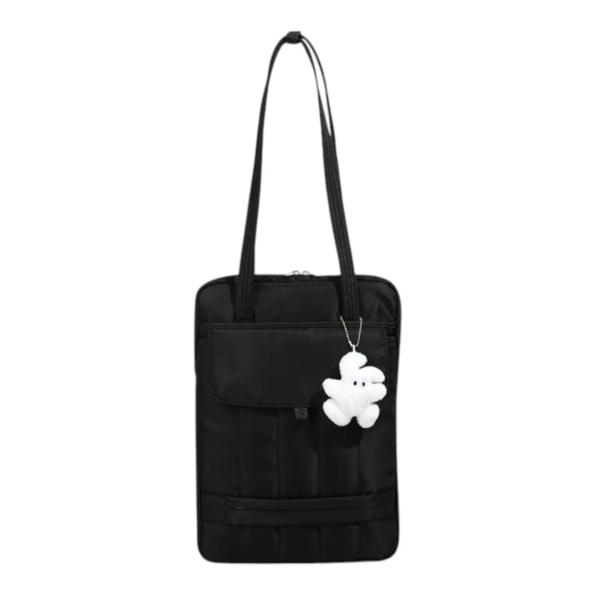 Sacoche ordinateur femme Chrono coloris noir, un sac business ergonomique et élégant.
