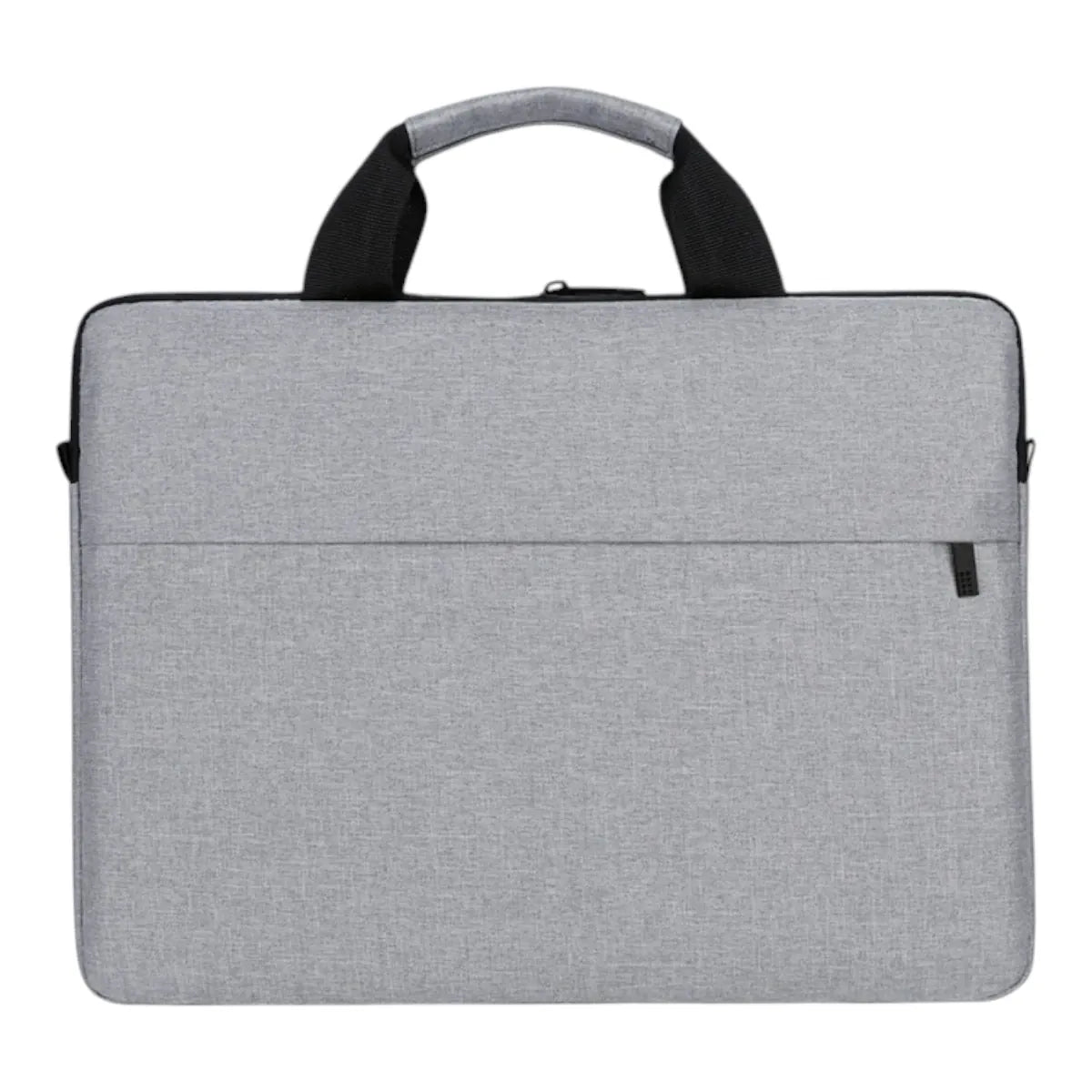 Variante Gris Chiné de la sacoche ordinateur femme Mairuige business avec poignées préformées.