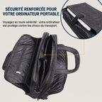 Sacoche ordinateur FlexoMax - Compartiment interne rembourré anti-choc