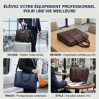 Les 4 cas d'utilisation de la sacoche ordinateur portable homme Vanguard en déplacement et en réunion