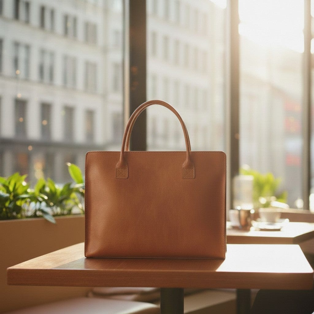 Sacoche Ordinateur Pour Femme Cuir Synthétique Élégant 13 à 16 Pouces