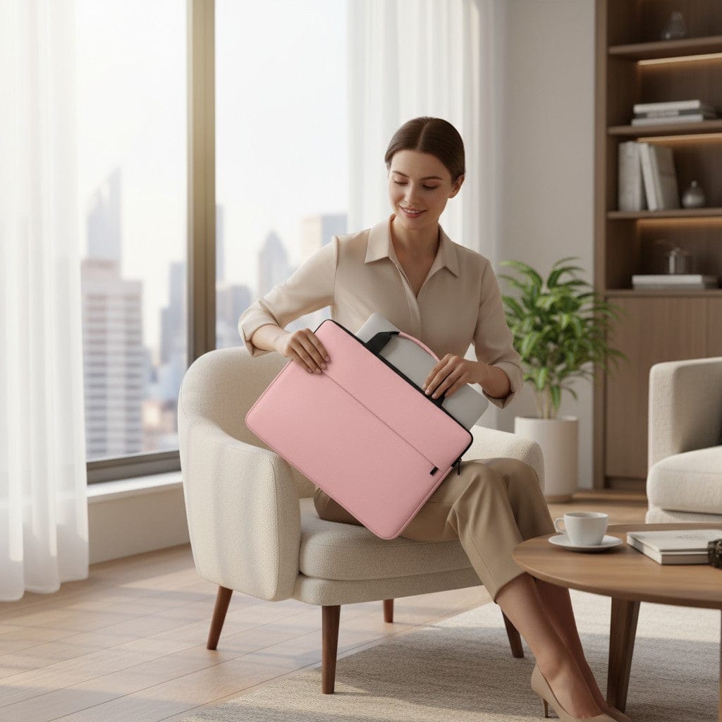 Sacoche Ordinateur Pour Femme Élégant - Protection Premium 13 à 17 Pouces