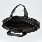 Sacoche Ordinateur Pour Homme Design Professionnel - Sac en Cuir Véritable 15,6 pouces