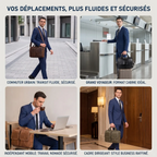 Les 4 cas d'utilisation au quotidien de la sacoche ordinateur pour homme DuoCraft Cuir