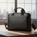 Sacoche Ordinateur Pour Homme en Cuir Pour PC Portable 11"-15" - Sac Business Elégant