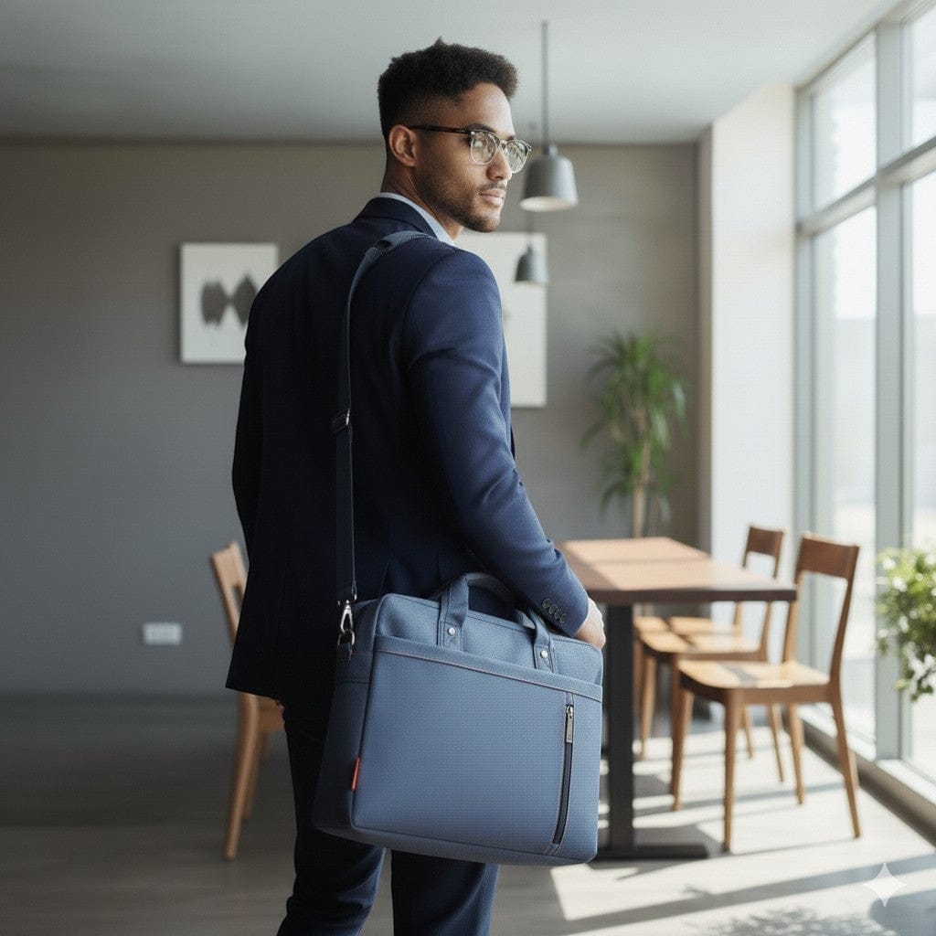 Sacoche Ordinateur Pour Homme Professionnel Étanche 13 à 17 Pouces